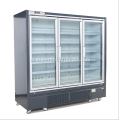 Commerciële verticale glazen deurweergave vriezer koelkast